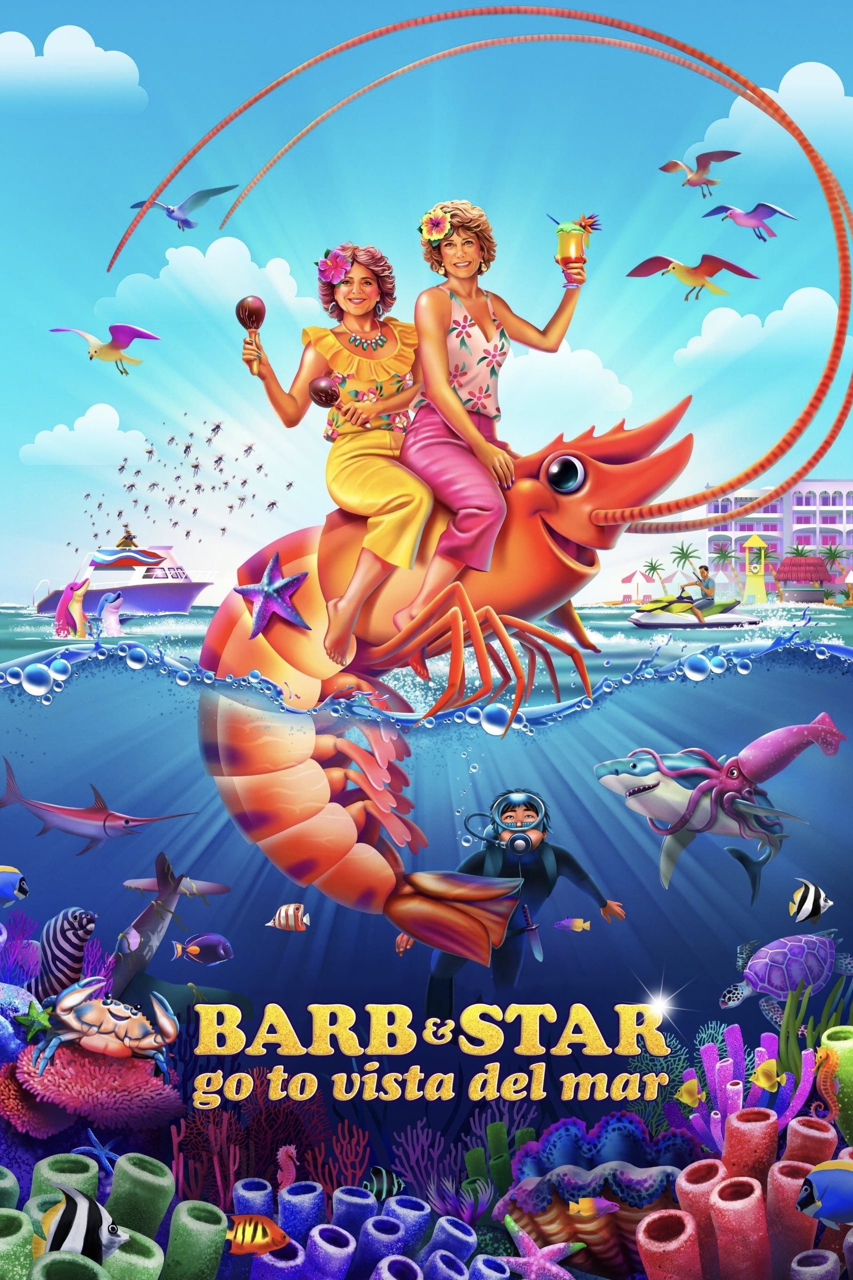 Barb and Star Go to Vista Del Mar movie review